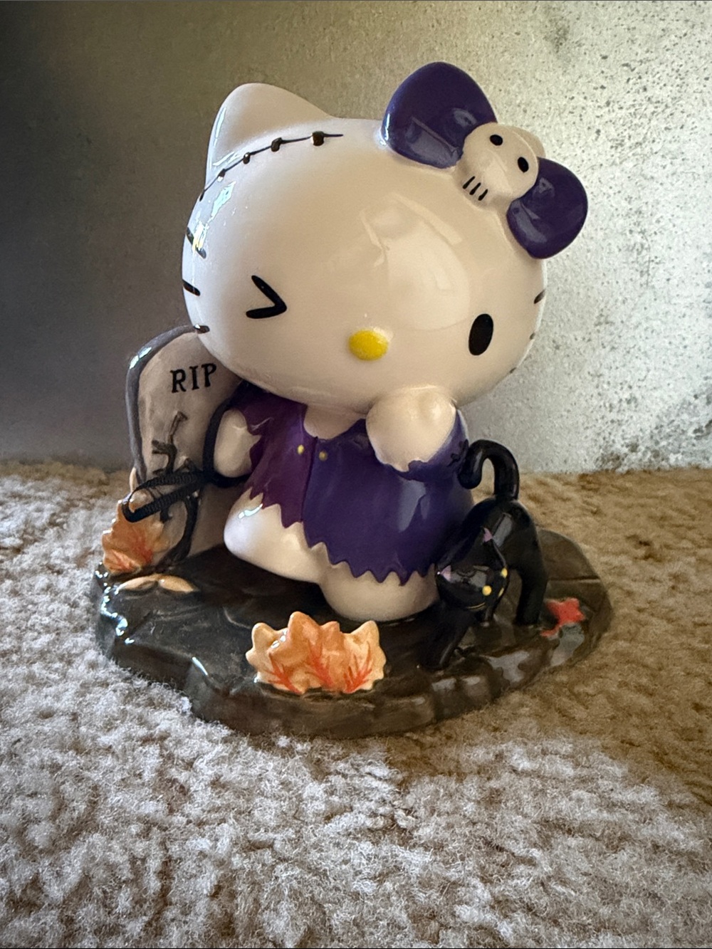 Blue Sky Clayworks Hello Kitty Halloween Ceramic Figurine